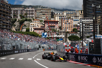 2024-05-25 - 01 VERSTAPPEN Max (nld), Red Bull Racing RB20, action during the Formula 1 Grand Prix de Monaco 2024, 8th round of the 2024 Formula One World Championship from May 23 to 26, 2024 on the Circuit de Monaco, in Monaco - F1 - MONACO GRAND PRIX 2024 - FORMULA 1 - MOTORS