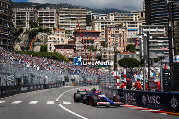 2024-05-25 - 22 TSUNODA Yuki (jap), Visa Cash App RB F1 Team VCARB 01, action during the Formula 1 Grand Prix de Monaco 2024, 8th round of the 2024 Formula One World Championship from May 23 to 26, 2024 on the Circuit de Monaco, in Monaco - F1 - MONACO GRAND PRIX 2024 - FORMULA 1 - MOTORS