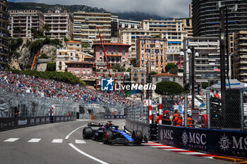 2024-05-25 - 23 ALBON Alexander (tha), Williams Racing FW45, action during the Formula 1 Grand Prix de Monaco 2024, 8th round of the 2024 Formula One World Championship from May 23 to 26, 2024 on the Circuit de Monaco, in Monaco - F1 - MONACO GRAND PRIX 2024 - FORMULA 1 - MOTORS