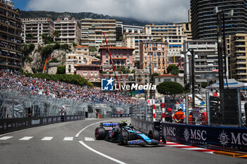 2024-05-25 - 10 GASLY Pierre (fra), Alpine F1 Team A524, action during the Formula 1 Grand Prix de Monaco 2024, 8th round of the 2024 Formula One World Championship from May 23 to 26, 2024 on the Circuit de Monaco, in Monaco - F1 - MONACO GRAND PRIX 2024 - FORMULA 1 - MOTORS