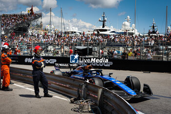 2024-05-25 - 23 ALBON Alexander (tha), Williams Racing FW45, action during the Formula 1 Grand Prix de Monaco 2024, 8th round of the 2024 Formula One World Championship from May 23 to 26, 2024 on the Circuit de Monaco, in Monaco - F1 - MONACO GRAND PRIX 2024 - FORMULA 1 - MOTORS