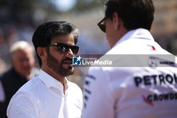 2024-05-25 - BEN SULAYEM Mohammed (uae), President of the FIA and WOLFF Toto (aut), Team Principal & CEO of Mercedes AMG F1 Team, portrait during the Formula 1 Grand Prix de Monaco 2024, 8th round of the 2024 Formula One World Championship from May 23 to 26, 2024 on the Circuit de Monaco, in Monaco - F1 - MONACO GRAND PRIX 2024 - FORMULA 1 - MOTORS