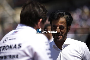 2024-05-25 - BEN SULAYEM Mohammed (uae), President of the FIA and WOLFF Toto (aut), Team Principal & CEO of Mercedes AMG F1 Team, portrait during the Formula 1 Grand Prix de Monaco 2024, 8th round of the 2024 Formula One World Championship from May 23 to 26, 2024 on the Circuit de Monaco, in Monaco - F1 - MONACO GRAND PRIX 2024 - FORMULA 1 - MOTORS