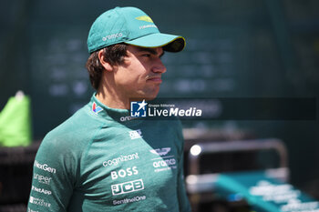 2024-05-25 - STROLL Lance (can), Aston Martin F1 Team AMR24, portrait during the Formula 1 Grand Prix de Monaco 2024, 8th round of the 2024 Formula One World Championship from May 23 to 26, 2024 on the Circuit de Monaco, in Monaco - F1 - MONACO GRAND PRIX 2024 - FORMULA 1 - MOTORS