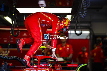 2024-05-25 - SAINZ Carlos (spa), Scuderia Ferrari SF-24, portrait during the Formula 1 Grand Prix de Monaco 2024, 8th round of the 2024 Formula One World Championship from May 23 to 26, 2024 on the Circuit de Monaco, in Monaco - F1 - MONACO GRAND PRIX 2024 - FORMULA 1 - MOTORS