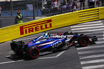 2024-05-25 - 22 TSUNODA Yuki (jap), Visa Cash App RB F1 Team VCARB 01, action during the Formula 1 Grand Prix de Monaco 2024, 8th round of the 2024 Formula One World Championship from May 23 to 26, 2024 on the Circuit de Monaco, in Monaco - F1 - MONACO GRAND PRIX 2024 - FORMULA 1 - MOTORS