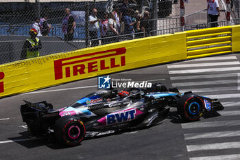 2024-05-25 - 31 OCON Esteban (fra), Alpine F1 Team A524, action during the Formula 1 Grand Prix de Monaco 2024, 8th round of the 2024 Formula One World Championship from May 23 to 26, 2024 on the Circuit de Monaco, in Monaco - F1 - MONACO GRAND PRIX 2024 - FORMULA 1 - MOTORS