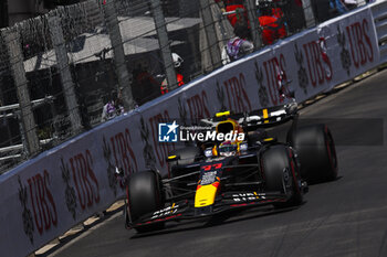 2024-05-25 - 11 PEREZ Sergio (mex), Red Bull Racing RB20, action during the Formula 1 Grand Prix de Monaco 2024, 8th round of the 2024 Formula One World Championship from May 23 to 26, 2024 on the Circuit de Monaco, in Monaco - F1 - MONACO GRAND PRIX 2024 - FORMULA 1 - MOTORS