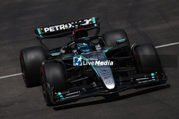 2024-05-25 - 63 RUSSELL George (gbr), Mercedes AMG F1 Team W15, action during the Formula 1 Grand Prix de Monaco 2024, 8th round of the 2024 Formula One World Championship from May 23 to 26, 2024 on the Circuit de Monaco, in Monaco - F1 - MONACO GRAND PRIX 2024 - FORMULA 1 - MOTORS