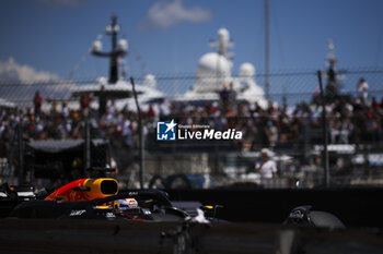 2024-05-25 - 01 VERSTAPPEN Max (nld), Red Bull Racing RB20, action during the Formula 1 Grand Prix de Monaco 2024, 8th round of the 2024 Formula One World Championship from May 23 to 26, 2024 on the Circuit de Monaco, in Monaco - F1 - MONACO GRAND PRIX 2024 - FORMULA 1 - MOTORS