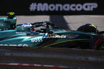 2024-05-25 - 14 ALONSO Fernando (spa), Aston Martin F1 Team AMR24, action during the Formula 1 Grand Prix de Monaco 2024, 8th round of the 2024 Formula One World Championship from May 23 to 26, 2024 on the Circuit de Monaco, in Monaco - F1 - MONACO GRAND PRIX 2024 - FORMULA 1 - MOTORS