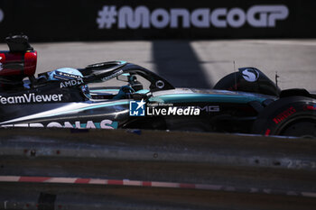 2024-05-25 - 63 RUSSELL George (gbr), Mercedes AMG F1 Team W15, action during the Formula 1 Grand Prix de Monaco 2024, 8th round of the 2024 Formula One World Championship from May 23 to 26, 2024 on the Circuit de Monaco, in Monaco - F1 - MONACO GRAND PRIX 2024 - FORMULA 1 - MOTORS