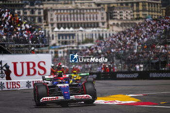 2024-05-25 - 22 TSUNODA Yuki (jap), Visa Cash App RB F1 Team VCARB 01, action during the Formula 1 Grand Prix de Monaco 2024, 8th round of the 2024 Formula One World Championship from May 23 to 26, 2024 on the Circuit de Monaco, in Monaco - F1 - MONACO GRAND PRIX 2024 - FORMULA 1 - MOTORS