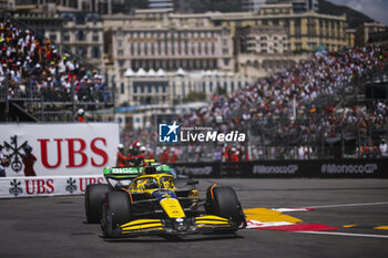 2024-05-25 - 04 NORRIS Lando (gbr), McLaren F1 Team MCL38, action during the Formula 1 Grand Prix de Monaco 2024, 8th round of the 2024 Formula One World Championship from May 23 to 26, 2024 on the Circuit de Monaco, in Monaco - F1 - MONACO GRAND PRIX 2024 - FORMULA 1 - MOTORS