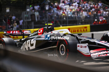 2024-05-25 - 27 HULKENBERG Nico (ger), Haas F1 Team VF-24 Ferrari, action during the Formula 1 Grand Prix de Monaco 2024, 8th round of the 2024 Formula One World Championship from May 23 to 26, 2024 on the Circuit de Monaco, in Monaco - F1 - MONACO GRAND PRIX 2024 - FORMULA 1 - MOTORS