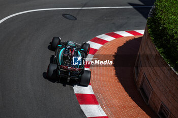 2024-05-25 - 63 RUSSELL George (gbr), Mercedes AMG F1 Team W15, action during the Formula 1 Grand Prix de Monaco 2024, 8th round of the 2024 Formula One World Championship from May 23 to 26, 2024 on the Circuit de Monaco, in Monaco - F1 - MONACO GRAND PRIX 2024 - FORMULA 1 - MOTORS