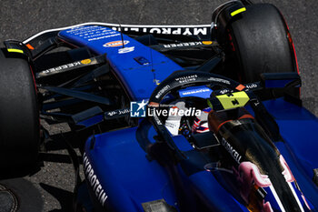 2024-05-25 - 02 SARGEANT Logan (usa), Williams Racing FW46, action during the Formula 1 Grand Prix de Monaco 2024, 8th round of the 2024 Formula One World Championship from May 23 to 26, 2024 on the Circuit de Monaco, in Monaco - F1 - MONACO GRAND PRIX 2024 - FORMULA 1 - MOTORS