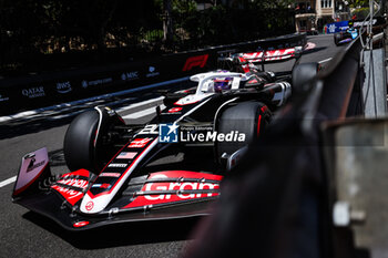 2024-05-25 - 20 MAGNUSSEN Kevin (den), Haas F1 Team VF-24 Ferrari, action during the Formula 1 Grand Prix de Monaco 2024, 8th round of the 2024 Formula One World Championship from May 23 to 26, 2024 on the Circuit de Monaco, in Monaco - F1 - MONACO GRAND PRIX 2024 - FORMULA 1 - MOTORS