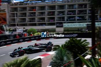 2024-05-25 - 44 HAMILTON Lewis (gbr), Mercedes AMG F1 Team W15, action during the Formula 1 Grand Prix de Monaco 2024, 8th round of the 2024 Formula One World Championship from May 23 to 26, 2024 on the Circuit de Monaco, in Monaco - F1 - MONACO GRAND PRIX 2024 - FORMULA 1 - MOTORS