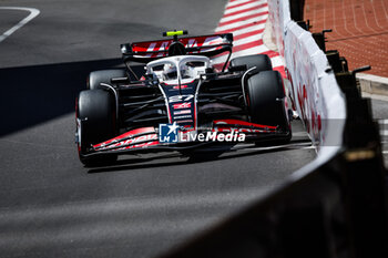 2024-05-25 - 27 HULKENBERG Nico (ger), Haas F1 Team VF-24 Ferrari, action during the Formula 1 Grand Prix de Monaco 2024, 8th round of the 2024 Formula One World Championship from May 23 to 26, 2024 on the Circuit de Monaco, in Monaco - F1 - MONACO GRAND PRIX 2024 - FORMULA 1 - MOTORS