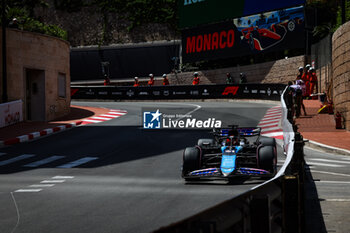 2024-05-25 - 31 OCON Esteban (fra), Alpine F1 Team A524, action during the Formula 1 Grand Prix de Monaco 2024, 8th round of the 2024 Formula One World Championship from May 23 to 26, 2024 on the Circuit de Monaco, in Monaco - F1 - MONACO GRAND PRIX 2024 - FORMULA 1 - MOTORS