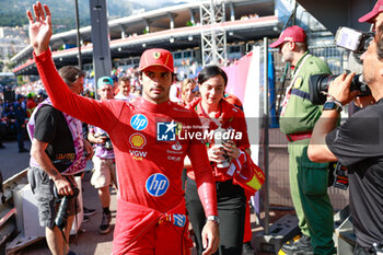 2024-05-25 - SAINZ Carlos (spa), Scuderia Ferrari SF-24, portrait during the Formula 1 Grand Prix de Monaco 2024, 8th round of the 2024 Formula One World Championship from May 23 to 26, 2024 on the Circuit de Monaco, in Monaco - F1 - MONACO GRAND PRIX 2024 - FORMULA 1 - MOTORS