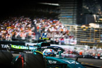 2024-05-25 - 14 ALONSO Fernando (spa), Aston Martin F1 Team AMR24, action during the Formula 1 Grand Prix de Monaco 2024, 8th round of the 2024 Formula One World Championship from May 23 to 26, 2024 on the Circuit de Monaco, in Monaco - F1 - MONACO GRAND PRIX 2024 - FORMULA 1 - MOTORS