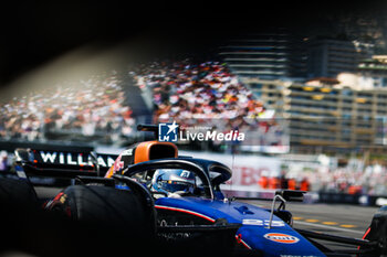 2024-05-25 - 23 ALBON Alexander (tha), Williams Racing FW45, action during the Formula 1 Grand Prix de Monaco 2024, 8th round of the 2024 Formula One World Championship from May 23 to 26, 2024 on the Circuit de Monaco, in Monaco - F1 - MONACO GRAND PRIX 2024 - FORMULA 1 - MOTORS