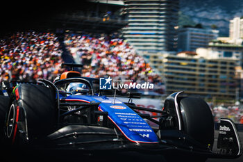 2024-05-25 - 23 ALBON Alexander (tha), Williams Racing FW45, action during the Formula 1 Grand Prix de Monaco 2024, 8th round of the 2024 Formula One World Championship from May 23 to 26, 2024 on the Circuit de Monaco, in Monaco - F1 - MONACO GRAND PRIX 2024 - FORMULA 1 - MOTORS