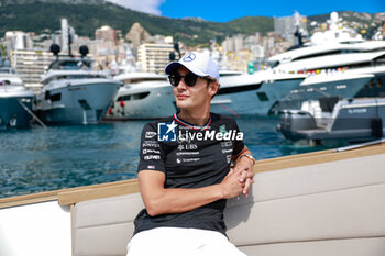 2024-05-25 - RUSSELL George (gbr), Mercedes AMG F1 Team W15, portrait during the Formula 1 Grand Prix de Monaco 2024, 8th round of the 2024 Formula One World Championship from May 23 to 26, 2024 on the Circuit de Monaco, in Monaco - F1 - MONACO GRAND PRIX 2024 - FORMULA 1 - MOTORS