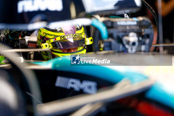 2024-05-25 - HAMILTON Lewis (gbr), Mercedes AMG F1 Team W15, portrait, box during the Formula 1 Grand Prix de Monaco 2024, 8th round of the 2024 Formula One World Championship from May 23 to 26, 2024 on the Circuit de Monaco, in Monaco - F1 - MONACO GRAND PRIX 2024 - FORMULA 1 - MOTORS