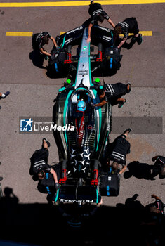 2024-05-25 - 63 RUSSELL George (gbr), Mercedes AMG F1 Team W15, action, pitlane, during the Formula 1 Grand Prix de Monaco 2024, 8th round of the 2024 Formula One World Championship from May 23 to 26, 2024 on the Circuit de Monaco, in Monaco - F1 - MONACO GRAND PRIX 2024 - FORMULA 1 - MOTORS