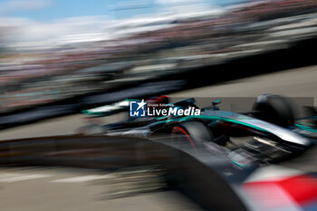 2024-05-25 - 63 RUSSELL George (gbr), Mercedes AMG F1 Team W15, action during the Formula 1 Grand Prix de Monaco 2024, 8th round of the 2024 Formula One World Championship from May 23 to 26, 2024 on the Circuit de Monaco, in Monaco - F1 - MONACO GRAND PRIX 2024 - FORMULA 1 - MOTORS