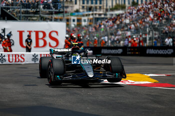 2024-05-25 - 44 HAMILTON Lewis (gbr), Mercedes AMG F1 Team W15, action during the Formula 1 Grand Prix de Monaco 2024, 8th round of the 2024 Formula One World Championship from May 23 to 26, 2024 on the Circuit de Monaco, in Monaco - F1 - MONACO GRAND PRIX 2024 - FORMULA 1 - MOTORS