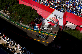 2024-05-25 - 44 HAMILTON Lewis (gbr), Mercedes AMG F1 Team W15, action during the Formula 1 Grand Prix de Monaco 2024, 8th round of the 2024 Formula One World Championship from May 23 to 26, 2024 on the Circuit de Monaco, in Monaco - F1 - MONACO GRAND PRIX 2024 - FORMULA 1 - MOTORS