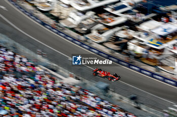 2024-05-25 - 16 LECLERC Charles (mco), Scuderia Ferrari SF-24, action during the Formula 1 Grand Prix de Monaco 2024, 8th round of the 2024 Formula One World Championship from May 23 to 26, 2024 on the Circuit de Monaco, in Monaco - F1 - MONACO GRAND PRIX 2024 - FORMULA 1 - MOTORS