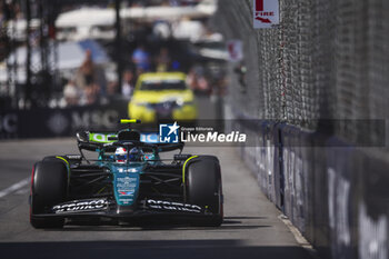 2024-05-25 - 14 ALONSO Fernando (spa), Aston Martin F1 Team AMR24, action during the Formula 1 Grand Prix de Monaco 2024, 8th round of the 2024 Formula One World Championship from May 23 to 26, 2024 on the Circuit de Monaco, in Monaco - F1 - MONACO GRAND PRIX 2024 - FORMULA 1 - MOTORS