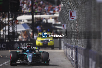 2024-05-25 - 63 RUSSELL George (gbr), Mercedes AMG F1 Team W15, action during the Formula 1 Grand Prix de Monaco 2024, 8th round of the 2024 Formula One World Championship from May 23 to 26, 2024 on the Circuit de Monaco, in Monaco - F1 - MONACO GRAND PRIX 2024 - FORMULA 1 - MOTORS