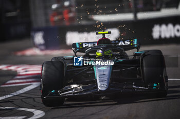 2024-05-25 - 44 HAMILTON Lewis (gbr), Mercedes AMG F1 Team W15, action during the Formula 1 Grand Prix de Monaco 2024, 8th round of the 2024 Formula One World Championship from May 23 to 26, 2024 on the Circuit de Monaco, in Monaco - F1 - MONACO GRAND PRIX 2024 - FORMULA 1 - MOTORS