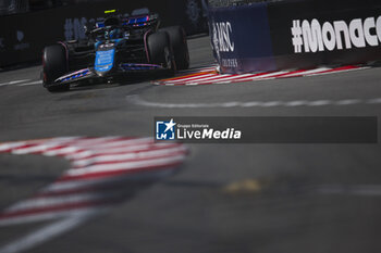 2024-05-25 - 10 GASLY Pierre (fra), Alpine F1 Team A524, action during the Formula 1 Grand Prix de Monaco 2024, 8th round of the 2024 Formula One World Championship from May 23 to 26, 2024 on the Circuit de Monaco, in Monaco - F1 - MONACO GRAND PRIX 2024 - FORMULA 1 - MOTORS