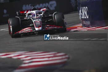 2024-05-25 - 20 MAGNUSSEN Kevin (den), Haas F1 Team VF-24 Ferrari, action during the Formula 1 Grand Prix de Monaco 2024, 8th round of the 2024 Formula One World Championship from May 23 to 26, 2024 on the Circuit de Monaco, in Monaco - F1 - MONACO GRAND PRIX 2024 - FORMULA 1 - MOTORS