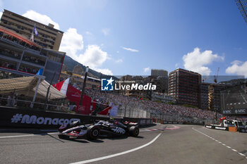 2024-05-25 - 27 HULKENBERG Nico (ger), Haas F1 Team VF-24 Ferrari, action during the Formula 1 Grand Prix de Monaco 2024, 8th round of the 2024 Formula One World Championship from May 23 to 26, 2024 on the Circuit de Monaco, in Monaco - F1 - MONACO GRAND PRIX 2024 - FORMULA 1 - MOTORS