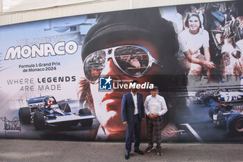 2024-05-25 - BEN SULAYEM Mohammed (uae), President of the FIA, portrait and STEWART Jackie, portrait during the Formula 1 Grand Prix de Monaco 2024, 8th round of the 2024 Formula One World Championship from May 23 to 26, 2024 on the Circuit de Monaco, in Monaco - F1 - MONACO GRAND PRIX 2024 - FORMULA 1 - MOTORS