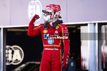 2024-05-25 - LECLERC Charles (mco), Scuderia Ferrari SF-24, portrait during the Formula 1 Grand Prix de Monaco 2024, 8th round of the 2024 Formula One World Championship from May 23 to 26, 2024 on the Circuit de Monaco, in Monaco - F1 - MONACO GRAND PRIX 2024 - FORMULA 1 - MOTORS