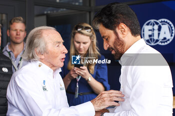 2024-05-25 - BEN SULAYEM Mohammed (uae), President of the FIA, portrait and STEWART Jackie, portrait during the Formula 1 Grand Prix de Monaco 2024, 8th round of the 2024 Formula One World Championship from May 23 to 26, 2024 on the Circuit de Monaco, in Monaco - F1 - MONACO GRAND PRIX 2024 - FORMULA 1 - MOTORS