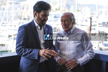 2024-05-25 - BEN SULAYEM Mohammed (uae), President of the FIA, portrait and STEWART Jackie, portrait during the Formula 1 Grand Prix de Monaco 2024, 8th round of the 2024 Formula One World Championship from May 23 to 26, 2024 on the Circuit de Monaco, in Monaco - F1 - MONACO GRAND PRIX 2024 - FORMULA 1 - MOTORS