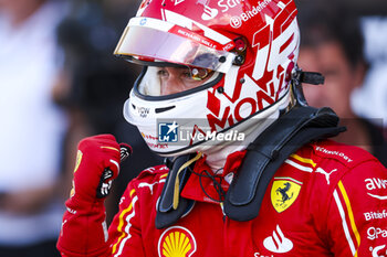 2024-05-25 - LECLERC Charles (mco), Scuderia Ferrari SF-24, portrait during the Formula 1 Grand Prix de Monaco 2024, 8th round of the 2024 Formula One World Championship from May 23 to 26, 2024 on the Circuit de Monaco, in Monaco - F1 - MONACO GRAND PRIX 2024 - FORMULA 1 - MOTORS