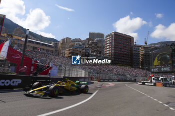 2024-05-25 - 04 NORRIS Lando (gbr), McLaren F1 Team MCL38, action during the Formula 1 Grand Prix de Monaco 2024, 8th round of the 2024 Formula One World Championship from May 23 to 26, 2024 on the Circuit de Monaco, in Monaco - F1 - MONACO GRAND PRIX 2024 - FORMULA 1 - MOTORS