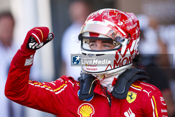 2024-05-25 - LECLERC Charles (mco), Scuderia Ferrari SF-24, portrait during the Formula 1 Grand Prix de Monaco 2024, 8th round of the 2024 Formula One World Championship from May 23 to 26, 2024 on the Circuit de Monaco, in Monaco - F1 - MONACO GRAND PRIX 2024 - FORMULA 1 - MOTORS