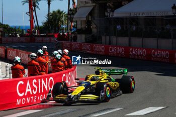 2024-05-25 - 04 NORRIS Lando (gbr), McLaren F1 Team MCL38, action during the Formula 1 Grand Prix de Monaco 2024, 8th round of the 2024 Formula One World Championship from May 23 to 26, 2024 on the Circuit de Monaco, in Monaco - F1 - MONACO GRAND PRIX 2024 - FORMULA 1 - MOTORS